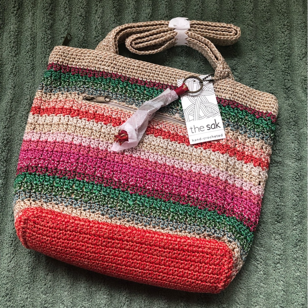 The Sak Multicolor Riviera Crocheted Tote
